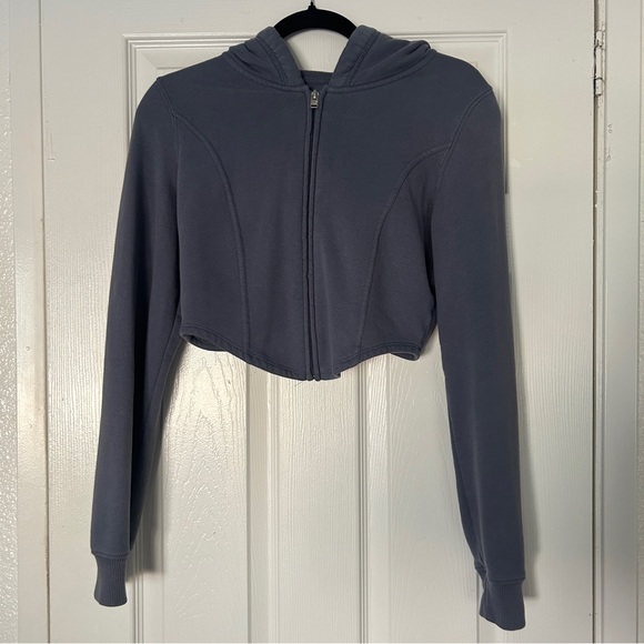 Hollister cropped corset hoodie - Picture 2 of 7